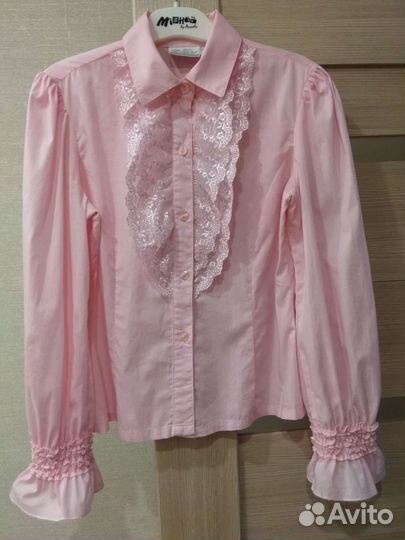 Школьная блузка 140