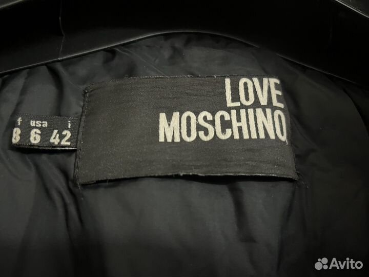 Пуховик Love Moschino (оригинал) куртка