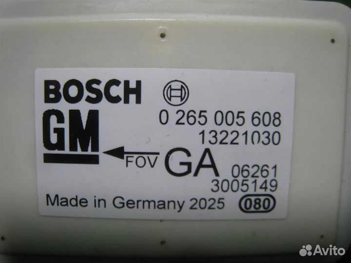 Датчик ускорения Opel Corsa D 2007