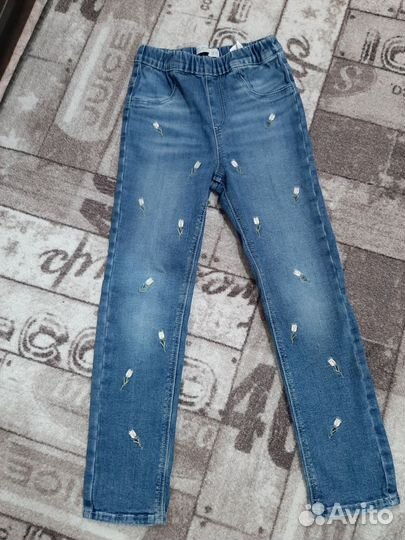 Джинсы на девочку