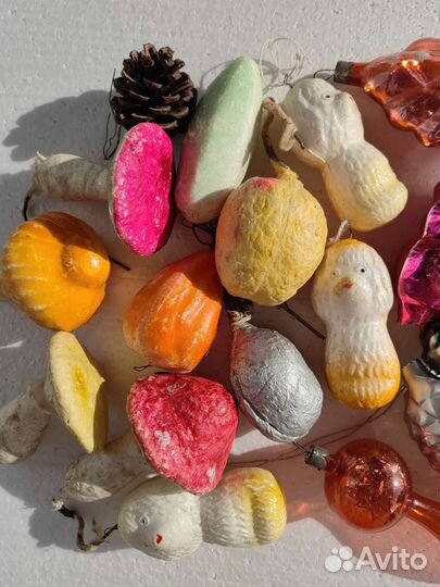 Елочные игрушки СССР