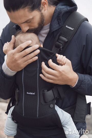 Эргорюкзак BabyBjornOne Air, цвет чёрный