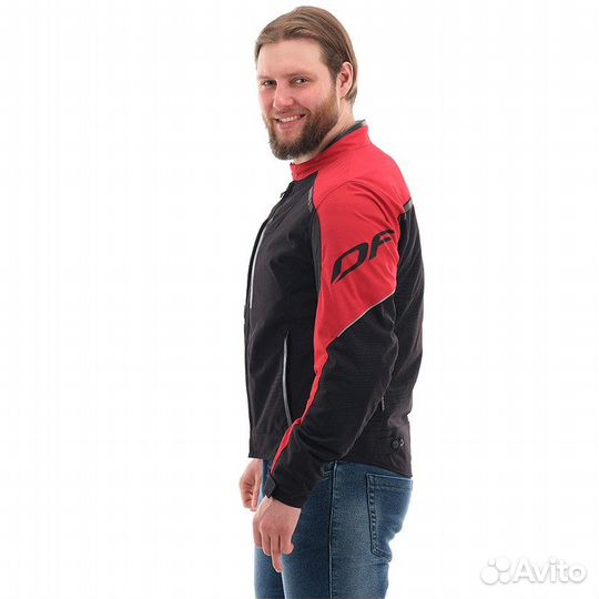 Мотокуртка Dragonfly City Red-black