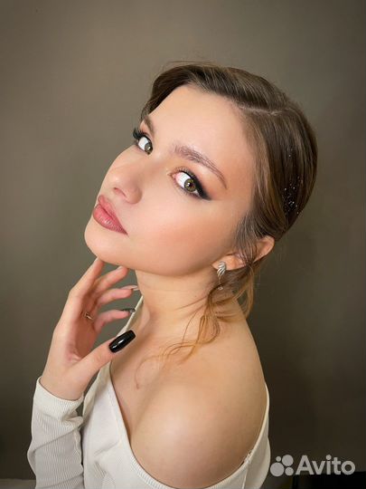 Макияж визажист укладка причёска 24ч