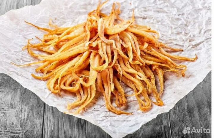 Щупальца кальмара (сушеные) 100 гр: