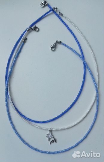 Чокеры, бусы