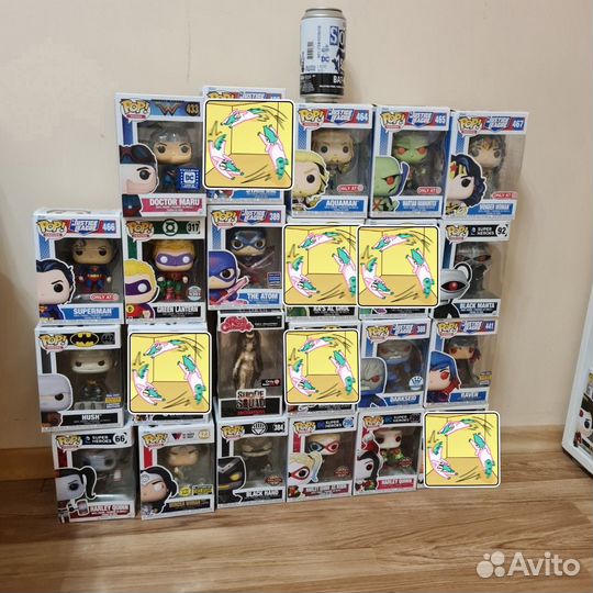 Фигурки funko pop dc