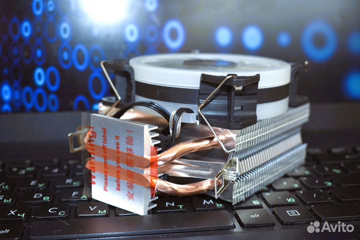 Кулер Башенный 2 трубки MX2+light 110W