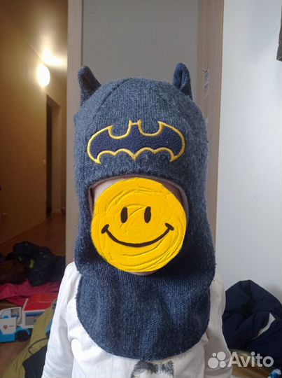 Шлем зимний для мальчика 6 лет