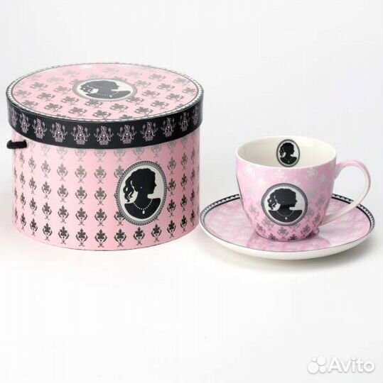 Чайная пара на 2 персоны Фарфор