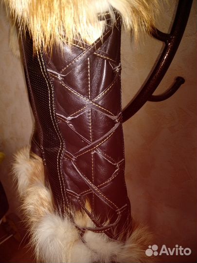 Меховая жилетка + куртка