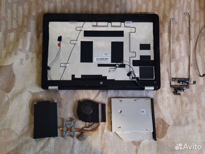 Ноутбук HP G62-450ER разбор