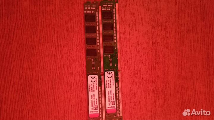 Оперативная память kingston 2x4gb