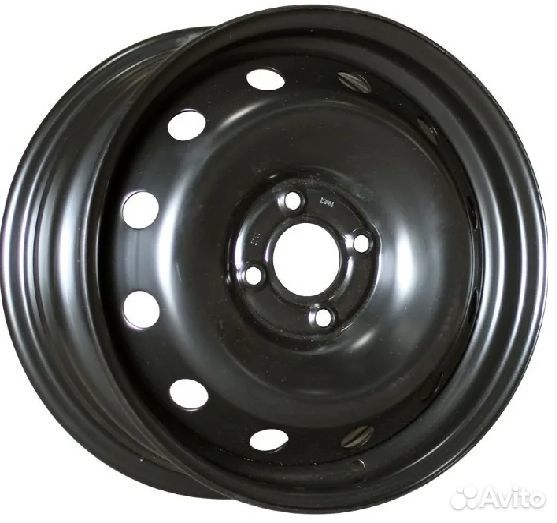 Диск тзск Logan 2 6x15 4x100 ET40 DIA60.1 черный