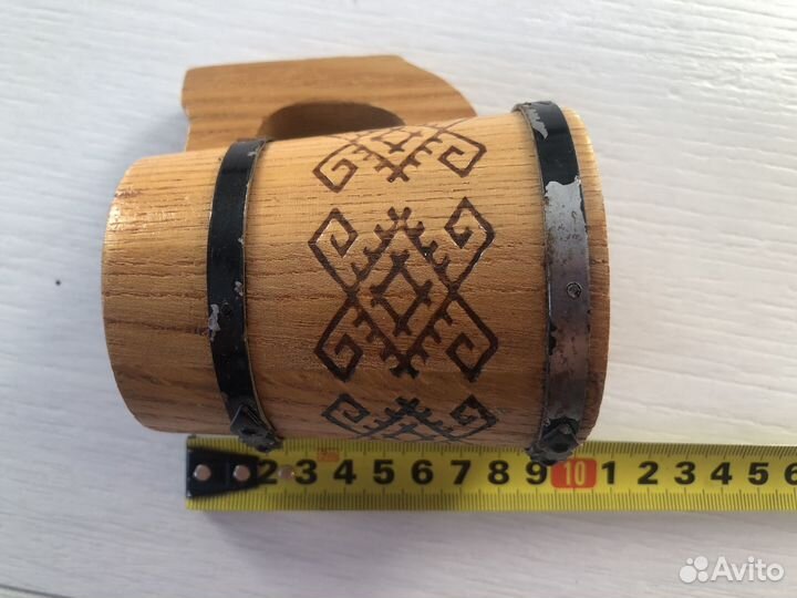 Деревянная пивная кружка из СССР