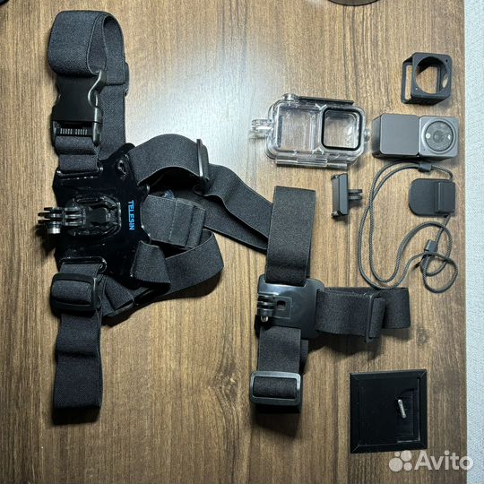 Экшн- камера dji action 2 + аксессуары