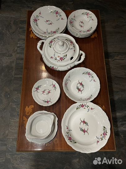 Столовый сервиз фарфор