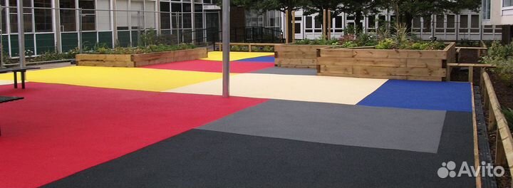 Резиновое покрытие толщина 10мм