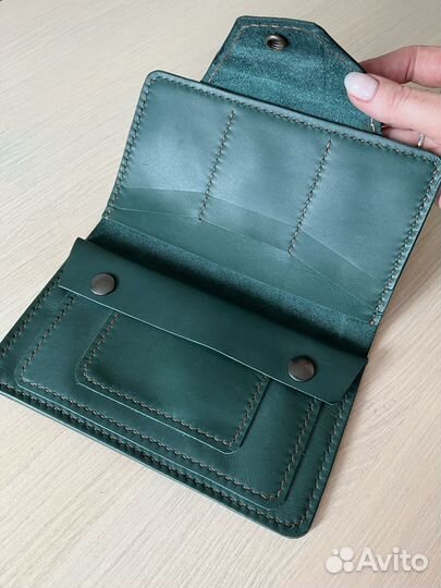 Лонгер натуральная кожа ручной труд