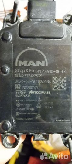 Радар сенсор stop & go MAN