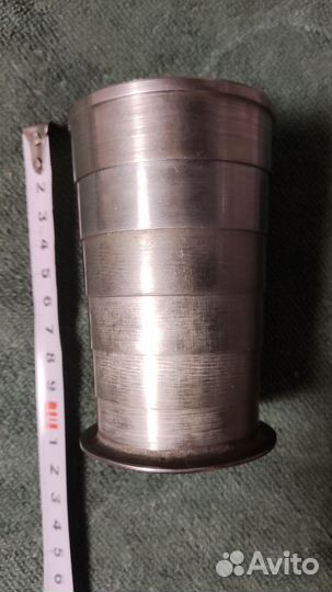 Стакан складной, тяжёлый металл