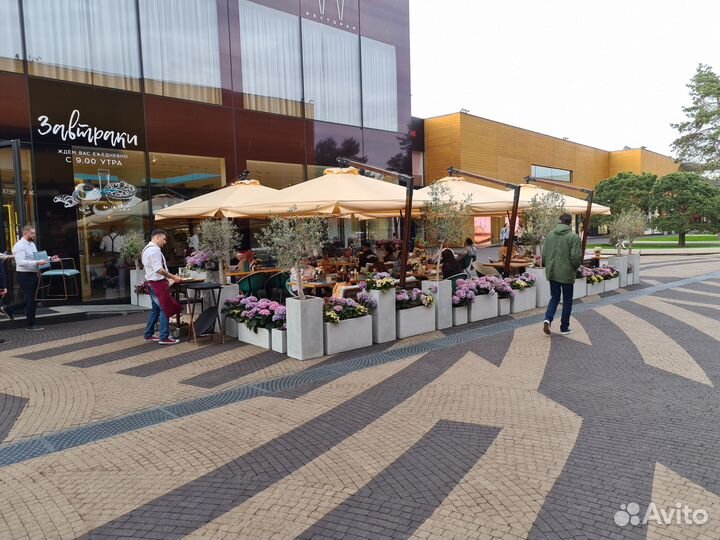 Зонты профессиональные для кафе, сада и дачи