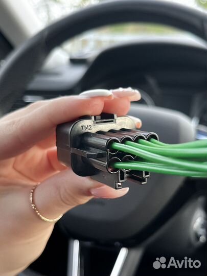 Ответная часть разъема (фишка) фары Kia Hyundai