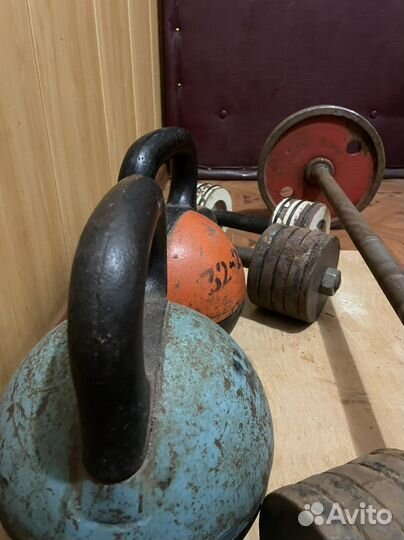Гири гантели штанга