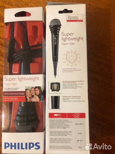Динамический микрофон Philips SBC MD 110