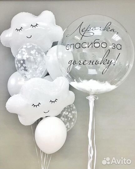 Воздушные Шары на Выписку, Гелиевые шары Шарики
