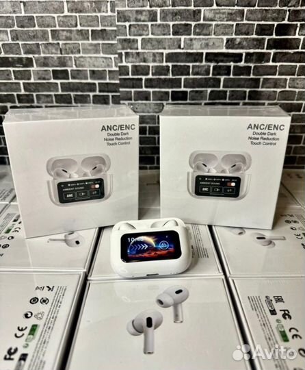 Airpods pro 2 с экраном ANC/ENC