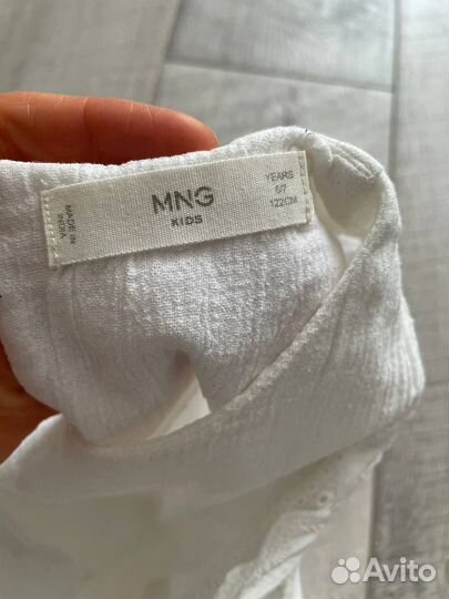 Муслиновое платье Mango kids