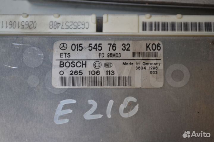 Эбу Mercedes W210