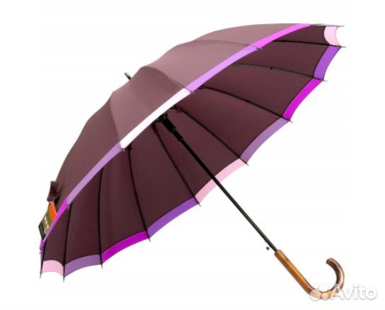 Зонт трость Три Слона 2161 (1121) 16 спиц полуавт