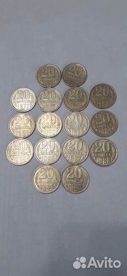 Медно-никелевые монеты позднего СССР