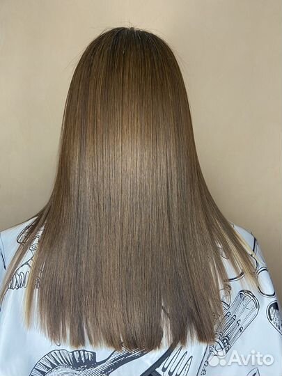 Кератиновое выпрямление, ботокс волос