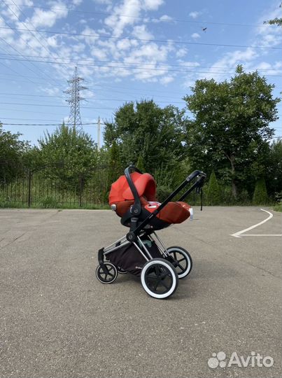 Коляска cybex priam platinum 3 в 1