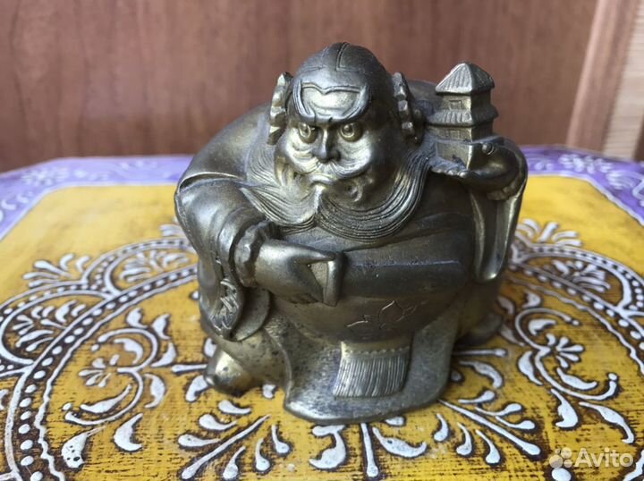 Китайские божки из латуни. Старый Китай