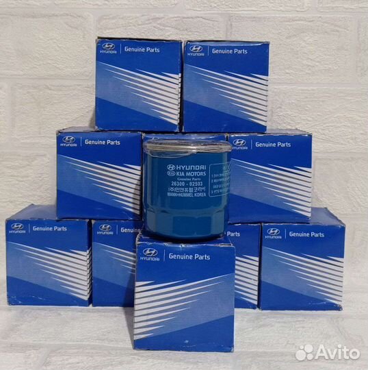 Масляный фильтр hyundai/KIA 26300-02503