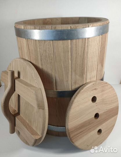 Кадка дубовая 30л