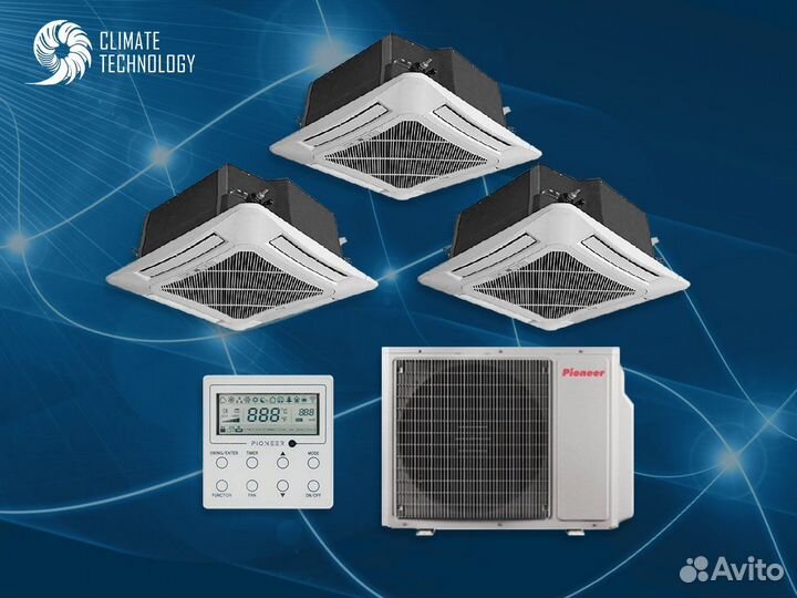 Кассетные блоки pioneer с монтажом