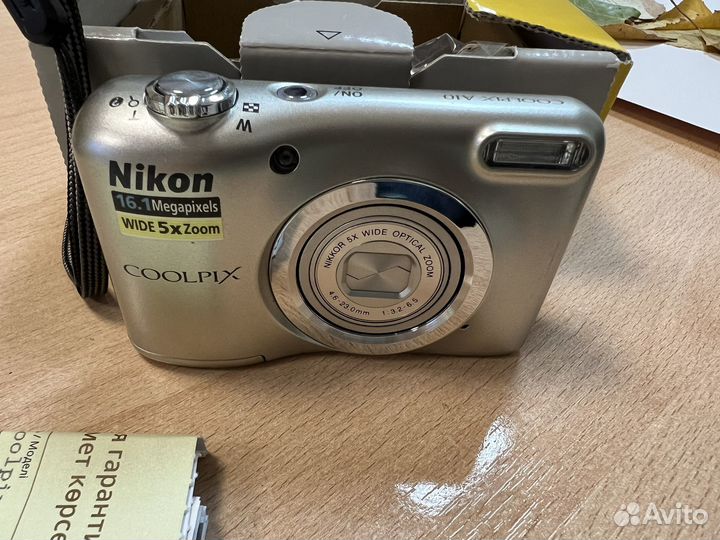 Компактный фотоаппарат nikon A10