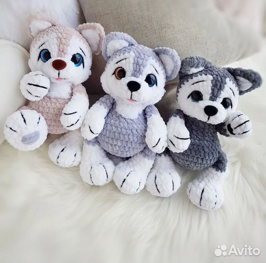 Вязанный Щенок