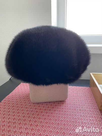 Берет женский норковый
