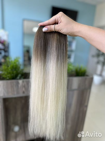 Трессы, волосы на заколках