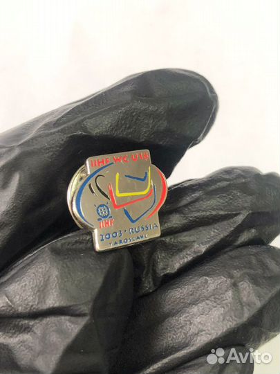Значок хоккей 2003 Yaroslavl