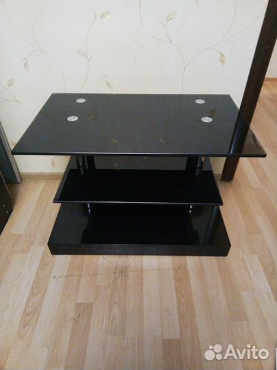 Тумба тв стеклянная