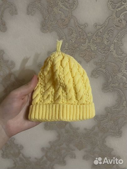 Платье-кофта-шапка комплект для новорожденных