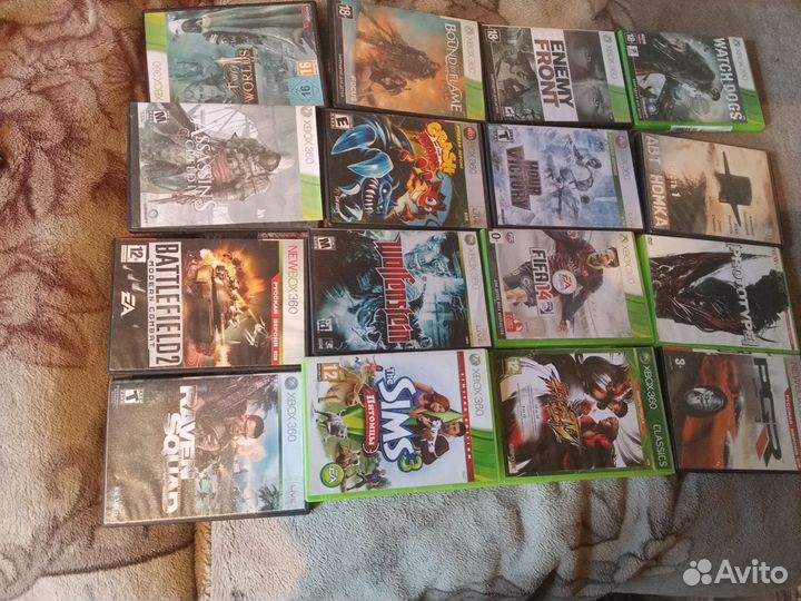 Диски на xbox 360