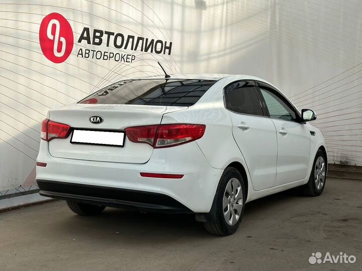 Kia Rio 1.6 AT, 2016, 203 000 км